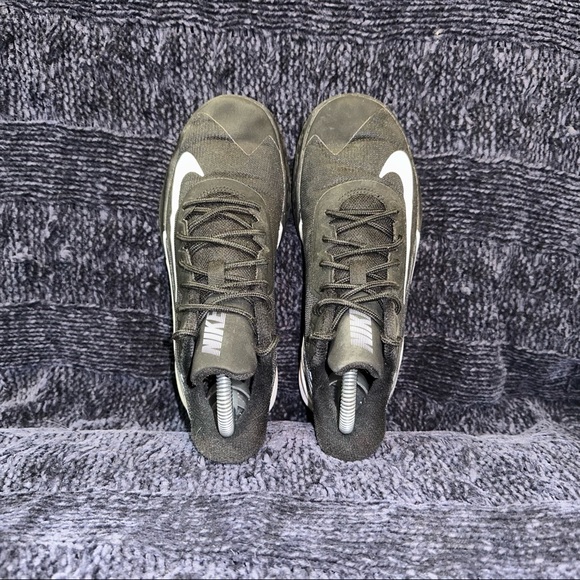 Nike Precision IV Black White Basketball Shoes Men's/Youth 5 or Women's 6.5 - Picture 6 of 8